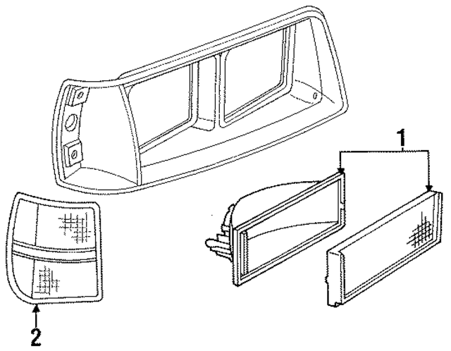 4321578 - Electrical: Park Lamp for Mopar Image