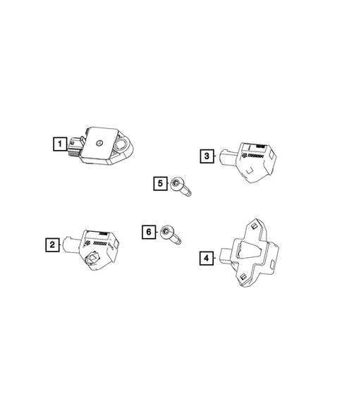 Sensors for 2020 Dodge Grand Caravan #8