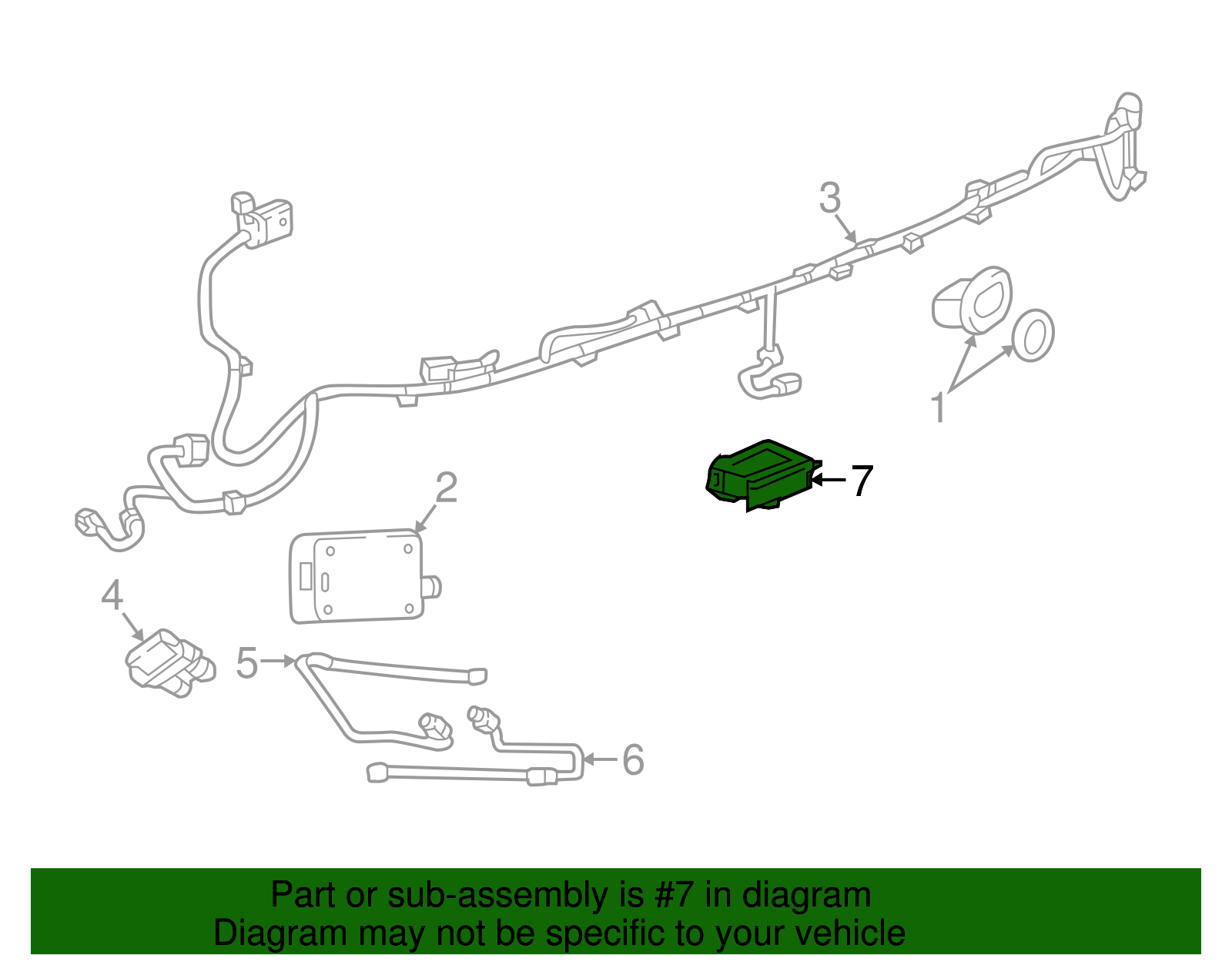 13540013 - 2018-2024 Buick - Rear Closure Hands Free Lamp | Partners Chevy