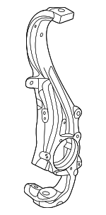 51711T6502 - : Steering Knuckle for Genesis: GV80, GV80 Coupe Image