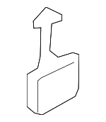 84230965 - Body: Upper Center Pillar Trim Cap for Buick: Enclave Image