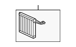 80211TC0P41 - HVAC: Evaporator Core for Acura Image