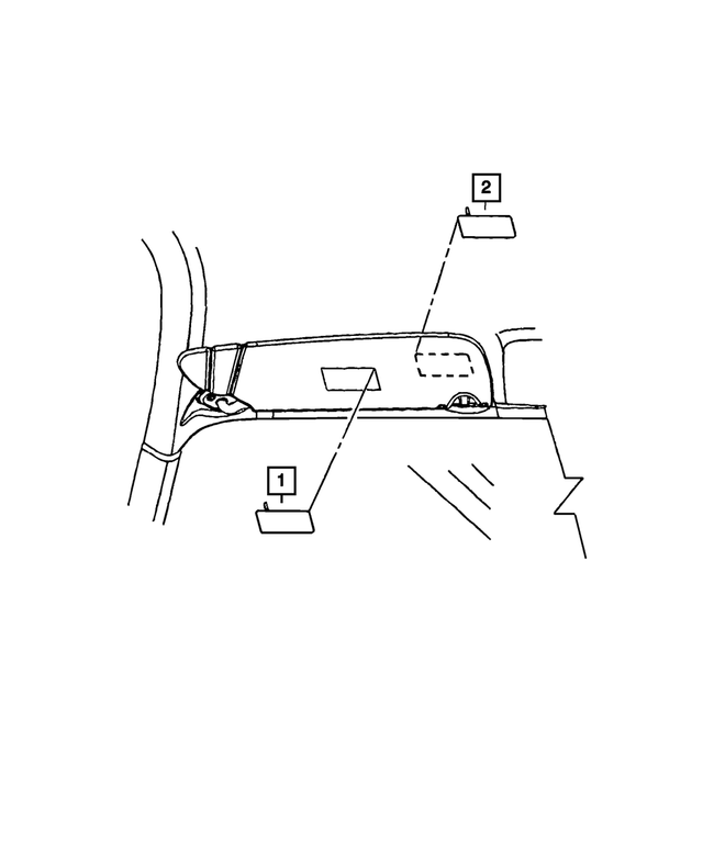 5023743AA - Labels: Air Bag Warning Label for Mopar Image