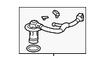 17725T3VL01 - : 2014 Honda Accord - Tube Fuel Vent (A)(Orvr) for Honda: Accord Image