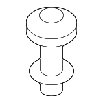 T2J1848 - Body: Window Molding Screw for Jaguar Image