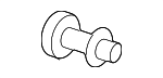 J9C5916 - Body: Applique Screw for Jaguar Image