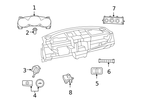 Trunk for 2010 Chrysler Sebring #0