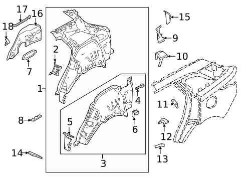 Inner Components for 2019 Land Rover Range Rover Velar #0