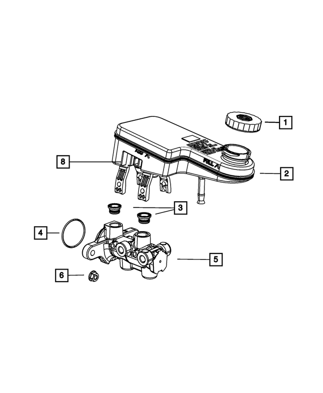 5191826AA - Brakes: O Ring for Mopar Image