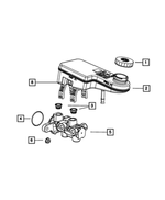 5191826AA - Brakes: O Ring for Mopar Image