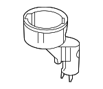 LR014321 - Body: Lighter Retainer for Land Rover: LR4 Image