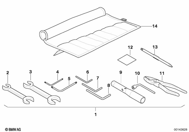 46637660066 - Maintenance &amp; Technology: Assembly Guard For Trim Panel for BMW-Motorrad Image
