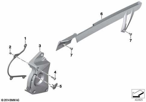 Mounting Parts, Torque-Transfer for 2016 BMW-Motorrad S 1000 R #0