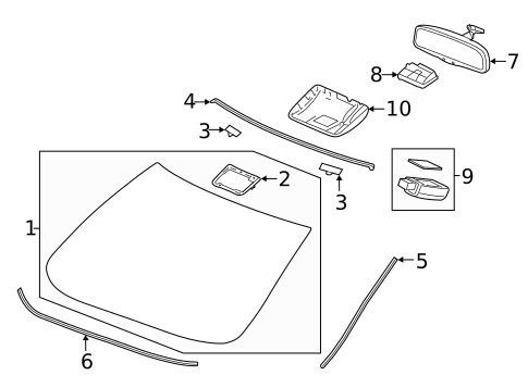 Wipers for 2022 Honda Insight #2