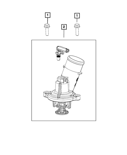 Water Pump and Related Parts for 2016 Ram 3500 #3