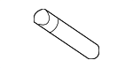 1C0122051Q - Belts &amp; Cooling: Radiator Coolant Hose for Volkswagen Image