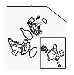 79121013M - Belts &amp; Cooling: Engine Water Pump for Audi Image