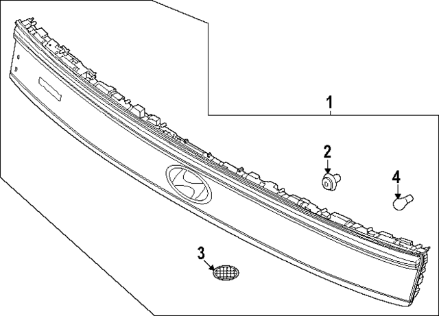 92409L1550 - : Tail Lamp Assembly for Hyundai Image