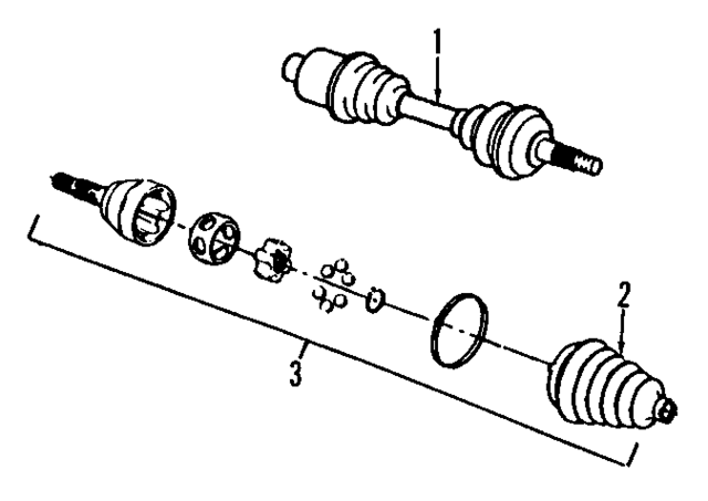 26022784 - : Axle Assembly for GM Image