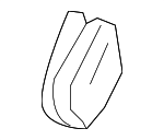 884451LB0A - Body: Latch Cover for Nissan: Armada Image