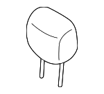 864306JL0A - Body: Headrest, Outer for Nissan: Armada Image