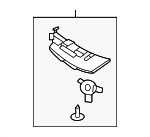 84652T1000 - Body: Tray for Hyundai Image