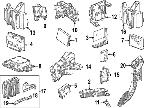 Electrical Components for 2023 GMC Canyon #6