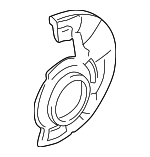 GA2A33261 - : Splash Shield for Mazda: 626, MPV, MX-6 Image