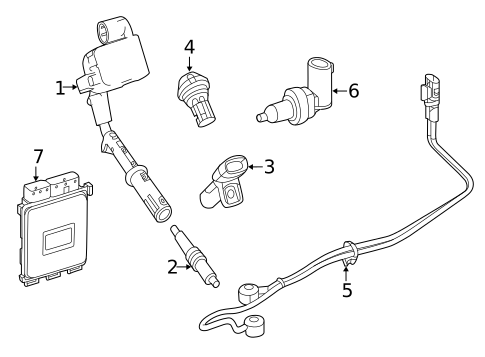 Control Modules for 2014 Mercedes-Benz SLK 55 AMG&reg; #0