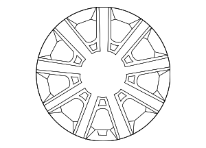 529103N360 - : Wheel, Alloy for Hyundai: Equus Image