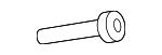 WHT008727 - Suspension: Axle Assembly Bolt for Porsche Image