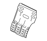 T2R5140 - Body: Seat Back Cushion Spring for Jaguar Image