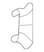 5Q0802552B - Body: Reinforcement for Audi Image