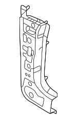 8Y0809056 - Body: Hinge Pillar Reinforced for Audi Image