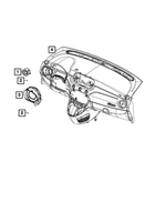 6RJ74JXWAB - : Instrument Panel Cluster for Mopar Image