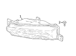 7119904288 - Electrical: Fog Lamp Assembly Screw for BMW Image