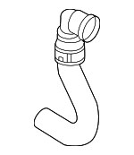 R1MZ8286B - Belts &amp; Cooling: Radiator Coolant Hose for Ford Image