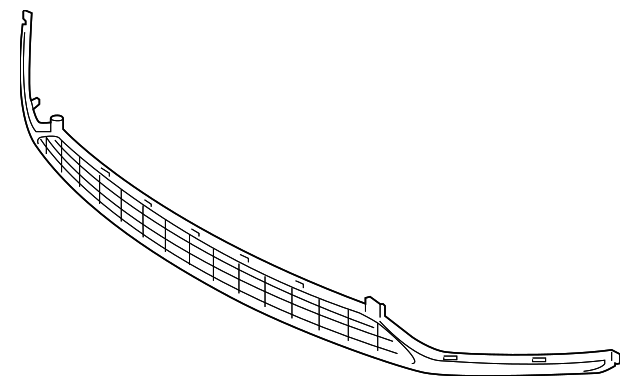 クリヤン Genuine Kia Forte Koup 2014-2016 Lower Radiator Grille