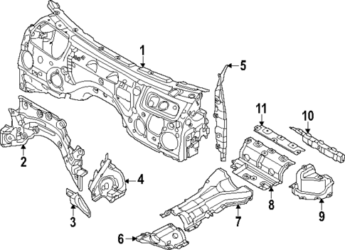 Heat Shields for 2024 BMW 230i xDrive #0