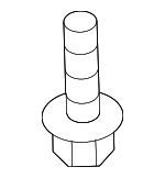90107TLAA00 - Body: Lock Bolt for Honda Image