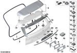 51139447859 - : Counter Support Rear-View Camera for BMW Image