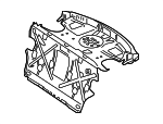 21669006498Q22 - Body: Package Tray for Mercedes-Benz Image