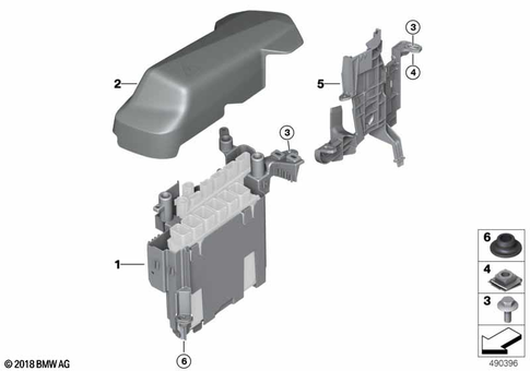 Control Unit Box for 2019 BMW X6 40iX #0