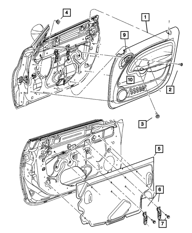 6036274AA - : Large Round Washer Head Screw for Mopar Image