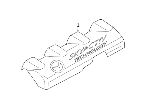 Engine Appearance Cover for 2025 Mazda MX-5 Miata #0
