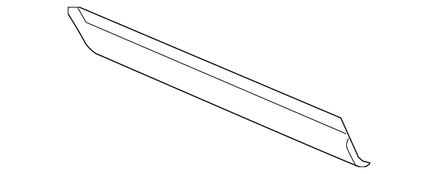 2016-2019 Ford Lower Molding - Driver's Side (LH) HB5Z