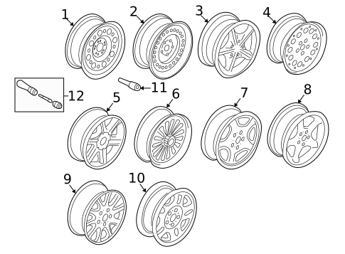 Wheels for 2001 BMW Z3 #0