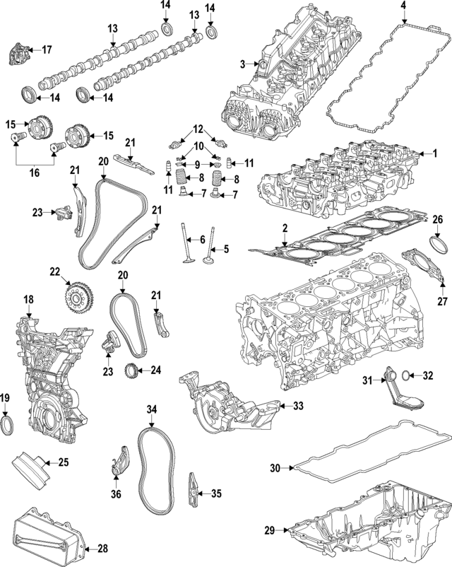 68358338AG - Engine: Cylinder Head for Mopar Image