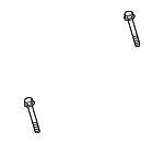 988896 - Electrical: Lower Housing Screw for Volvo: EX90, S60, S90, V60, V60 Cross Country, V90, V90 Cross Country, XC60, XC90 Image