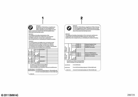Labels for 2002 BMW-Motorrad K 1200 LT #3